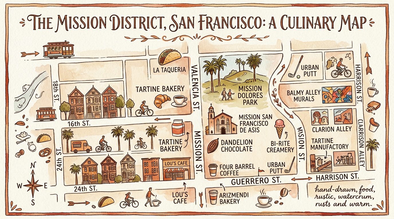 burak-kosen studio location map — Mission District, San Francisco